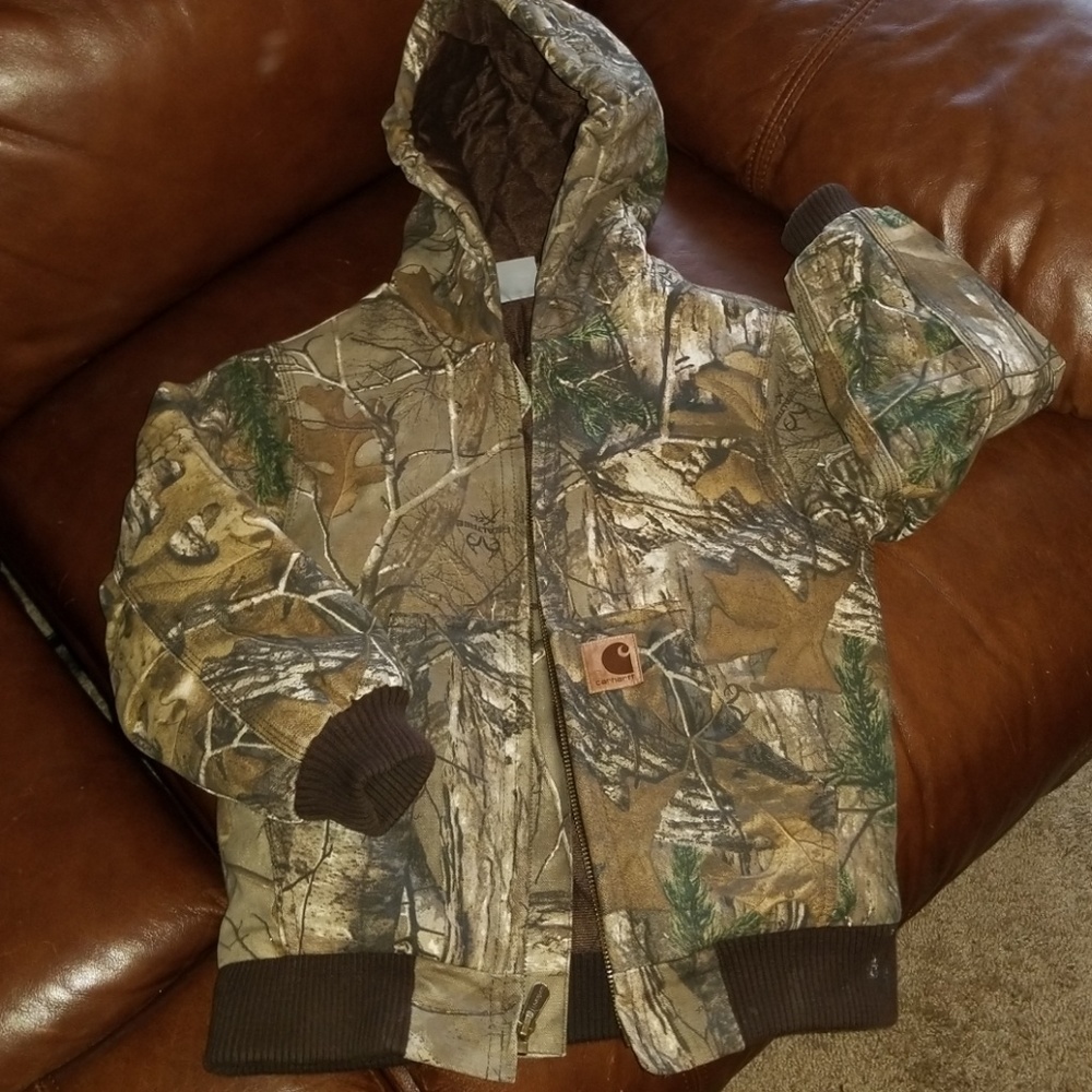 Kids Carhartt hunter jacket